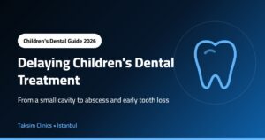 delaying children's dental treatment