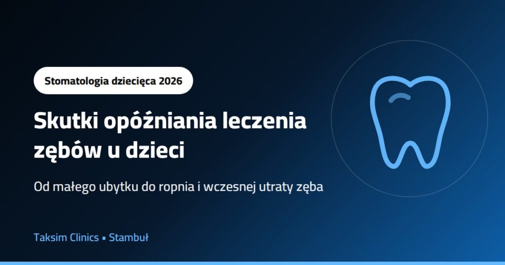 skutki opóźniania leczenia zębów u dzieci